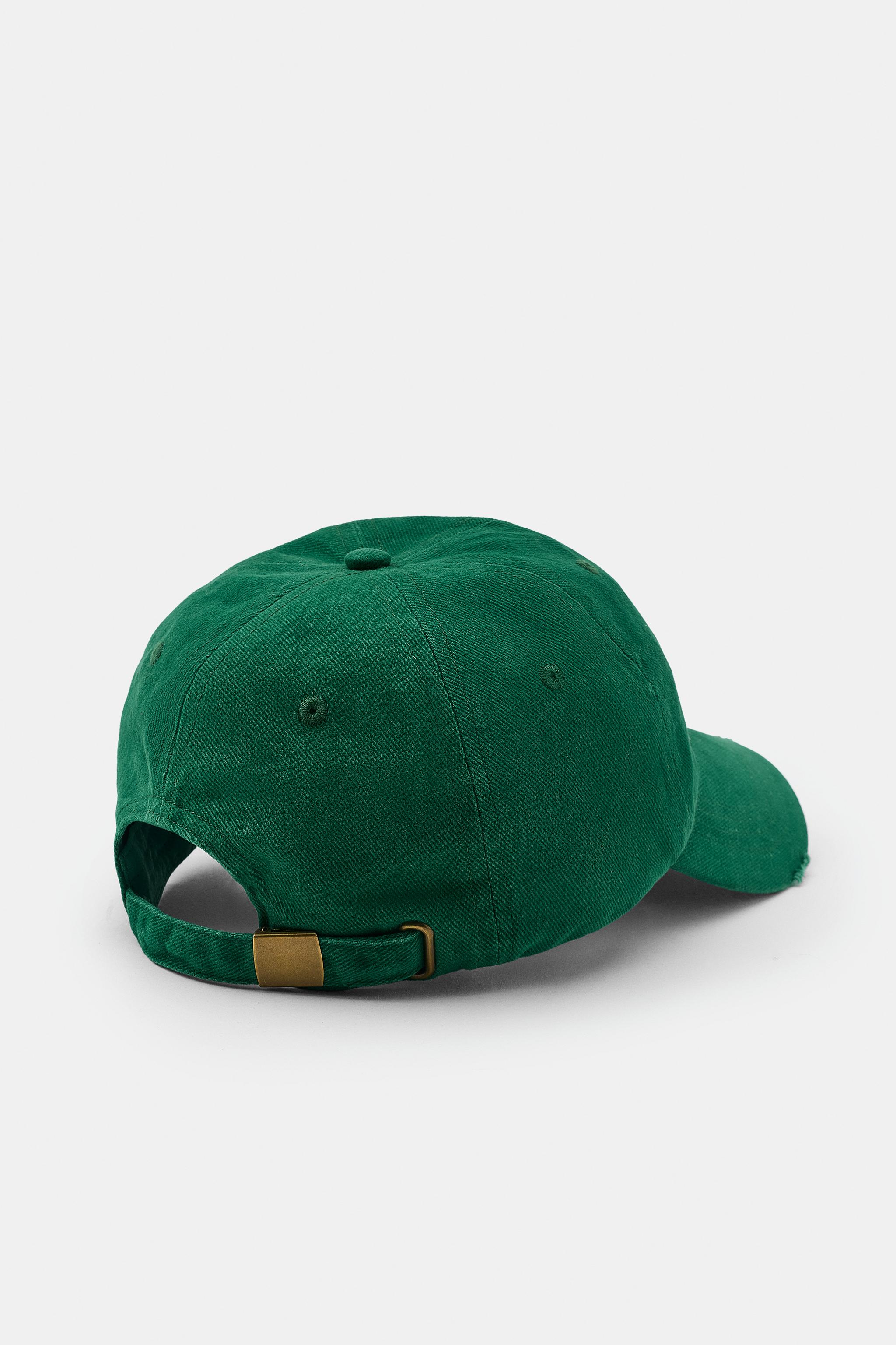 EMBROIDERED TEXT TWILL CAP